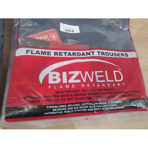 604 - 3 x PORTWEST FLAMEPROOF JACKETS