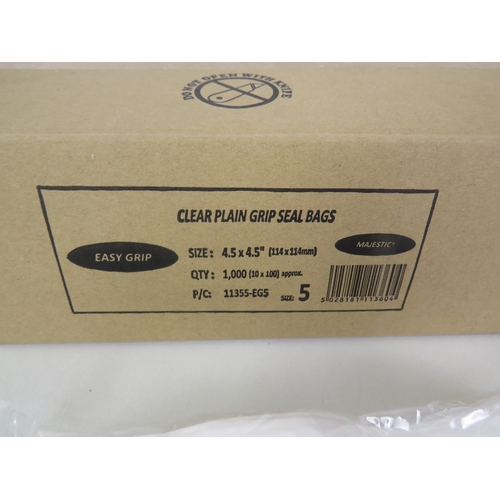 123 - 900 GRIP SEAL BAGS 4.5