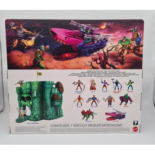 7 - Masters of The Universe Land Shark Vehicle Mattel Action Figure - Boxed as New