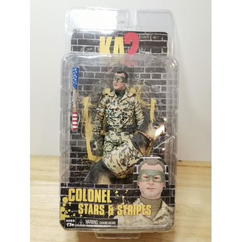 35 - KA2 COLONEL STARS & STRIPES NECA ACTION FIGURE