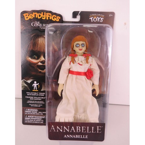 37 - BENDYFIGS - THE CONJURING UNIVERSE ANNABELLE - BOXED AS NEW