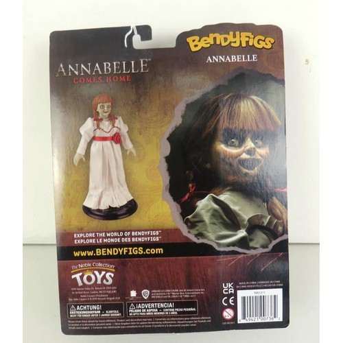 37 - BENDYFIGS - THE CONJURING UNIVERSE ANNABELLE - BOXED AS NEW