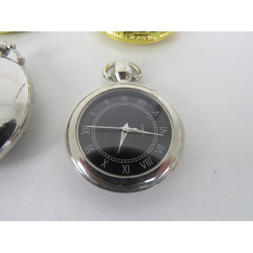 165 - QUARTZ POCKET WATCHES (LIKE NEW) NEEDS NEW BATTERY