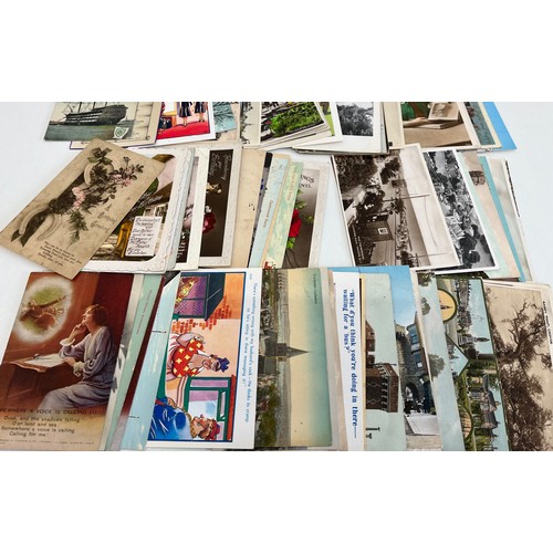 109 - 100 OLD UK POSTCARDS