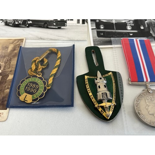 115 - MEDALS, BADGES AND EPHEMERA