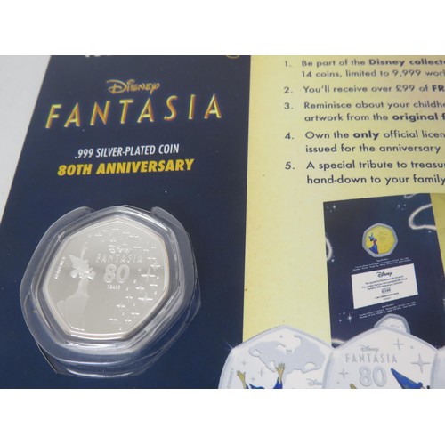 66 - SELECTION OF COLLECTORS COIN SETS - BRITAINS COINAGE, FANTASIA 50p, 1936 THE THREE KINGS GOLD PROOF ... 