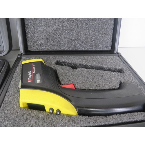 283 - RAYTEK RAYNGER FIXED INFRARED THERMOMETER AND A CORDLESS DREMEL (IN GOOD WORKING ORDER WITH CHARGER)