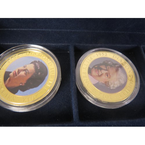 59 - COIN SET AND LOOSE PROOF COINS INCLUDES JUBILEE COINAGE, DIAMOND EDITION AND DIAMOND JUBILEE COLLECT... 