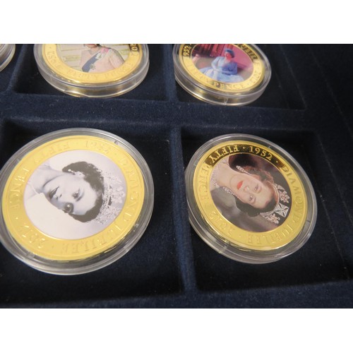 59 - COIN SET AND LOOSE PROOF COINS INCLUDES JUBILEE COINAGE, DIAMOND EDITION AND DIAMOND JUBILEE COLLECT... 