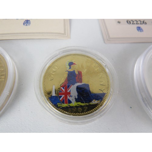 60 - COIN COLLECTIONS, PROOF COINS AND STAMPS INCLUDES LTD EDITION COMMEMORATIVE INGOT SERIES ETC