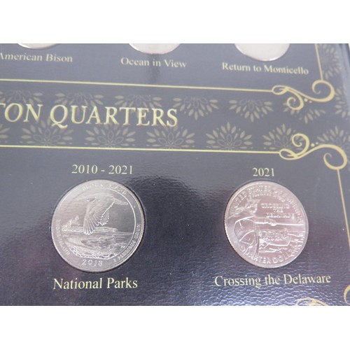 61 - SELECTION OF USED COINS AND COIN SETS INCLUDES JFK HALF DOLLAR COLLECTION, QUARTER DOLLARS, SPECIAL ... 