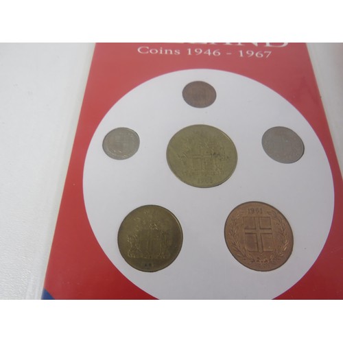 64 - COLLECTORS COINS INCLUDES CHINA COMMEMORATIVE COIN COLLECTION, DENMARK COVER COINS AND COIN SET etc