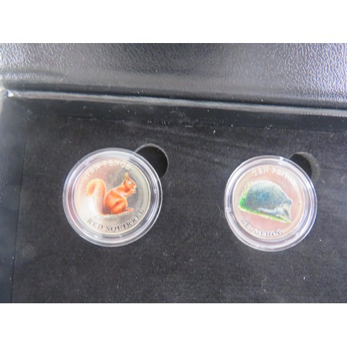 65 - COIN SETS INCLUDES COASTAL WILDFIRE 101 COLLECTION, 2002 COLOURED STATEHEAD QUARTER DOLLARS etc