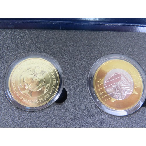 65 - COIN SETS INCLUDES COASTAL WILDFIRE 101 COLLECTION, 2002 COLOURED STATEHEAD QUARTER DOLLARS etc