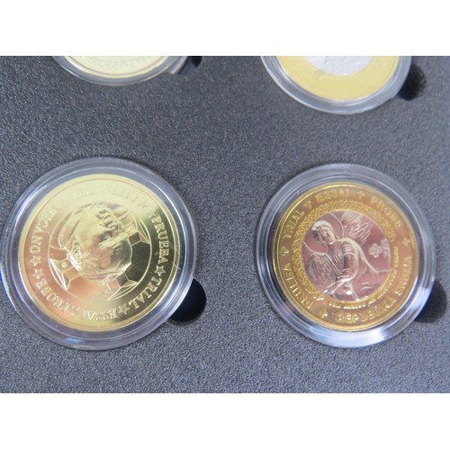 65 - COIN SETS INCLUDES COASTAL WILDFIRE 101 COLLECTION, 2002 COLOURED STATEHEAD QUARTER DOLLARS etc