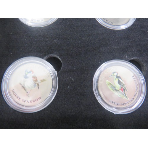 65 - COIN SETS INCLUDES COASTAL WILDFIRE 101 COLLECTION, 2002 COLOURED STATEHEAD QUARTER DOLLARS etc