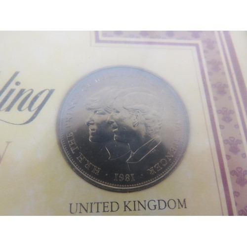 67 - COIN COLLECTIONS INCLUDES THE ROYAL WEDDING COLLECTION, BRITISH LEGION WWII HISTORY COLLECTION AND A... 