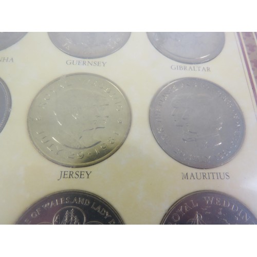 67 - COIN COLLECTIONS INCLUDES THE ROYAL WEDDING COLLECTION, BRITISH LEGION WWII HISTORY COLLECTION AND A... 