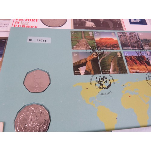 68 - TRAY OF COIN 1ST DAY COVERS PROOF SETS INCLUDES COMMEMORATIVE 30th ANNIVERSARY OF DECIMALIZATION etc