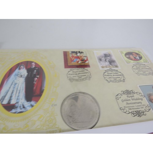 68 - TRAY OF COIN 1ST DAY COVERS PROOF SETS INCLUDES COMMEMORATIVE 30th ANNIVERSARY OF DECIMALIZATION etc