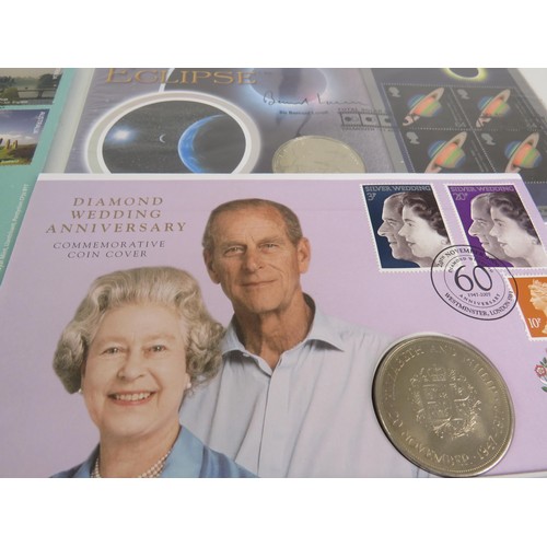 68 - TRAY OF COIN 1ST DAY COVERS PROOF SETS INCLUDES COMMEMORATIVE 30th ANNIVERSARY OF DECIMALIZATION etc