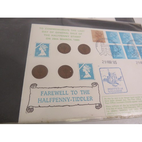 70 - TRAY OF FIRST DAY COVERS, ALBUMS, NEWSPAPER CUTTINGS  etc