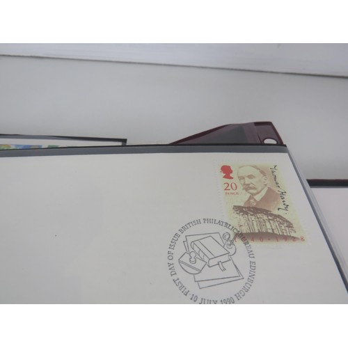 72 - ALBUM OF FIRST DAY COVERS, ROYAL WEDDING, CHARLES AND DIANA STAMP ALBUM AND JOHN PAUL II COINS