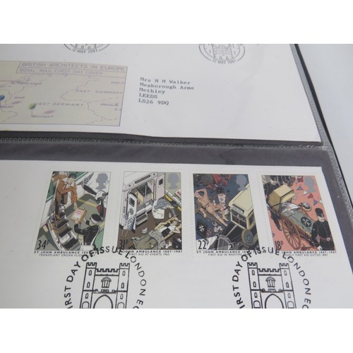 74 - 3 x ALBUMS OF FIRST DAY COVERS etc