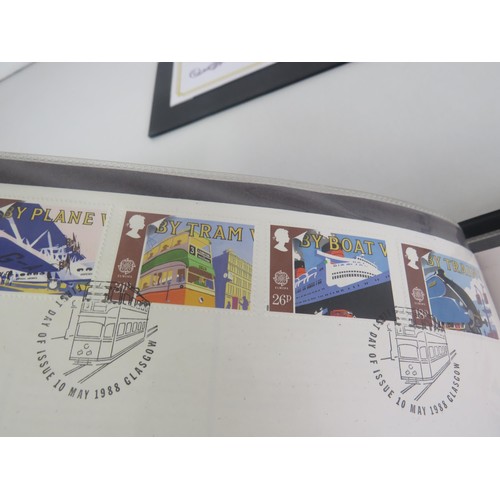 74 - 3 x ALBUMS OF FIRST DAY COVERS etc