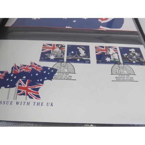 74 - 3 x ALBUMS OF FIRST DAY COVERS etc