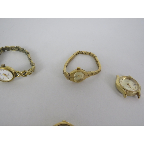 125 - 14 x SEKONDA WATCHES INCLUDING WATER RESISTANT, GOLD TONE ETC