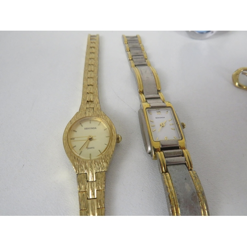 127 - 15 x SEKONDA QUARTZ WATCHES INCLUDING WATER RESISTANT etc