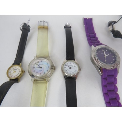 201 - 12 x SEKONDA QUARTZ WATCHES