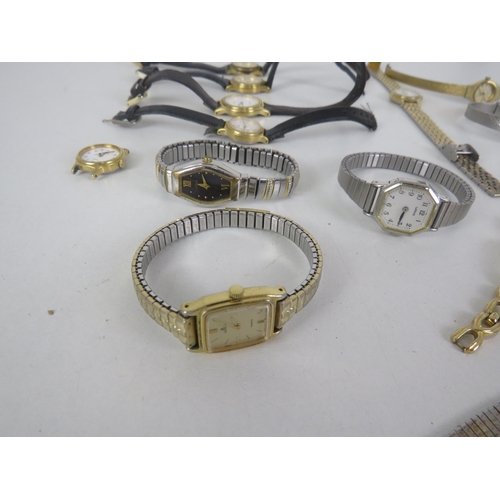 202 - 12 x LORUS QUARTZ WATCHES INCLUDING LEATHER ETC