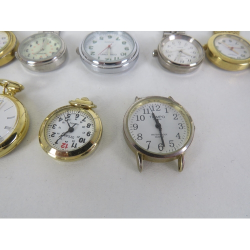 204 - SELECTION OF FOB AND NURSES WATCHES INCLUDING SEKONDA, CONSTANT etc