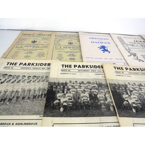 130 - 50 x 1960's RUGBY PROGRAMMES