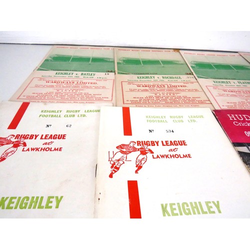 131 - 50 x 1960's RUGBY PROGRAMMES