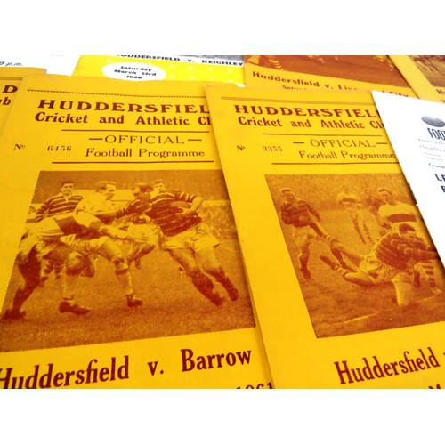 131 - 50 x 1960's RUGBY PROGRAMMES