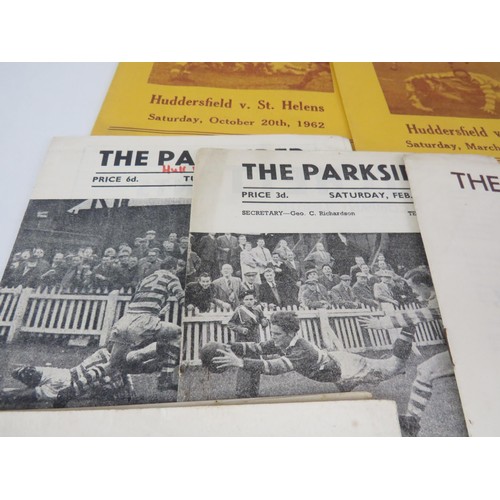 131 - 50 x 1960's RUGBY PROGRAMMES