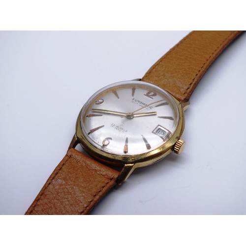 79A - VINTAGE EUROMATIC AUTOMATIC WATCH IN WORKING ORDER