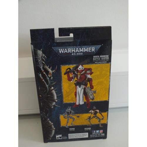 11 - WARHAMMER 40,000 ADEPTA SORORITAS BATTLE SISTER - THE ORDER OF THE BLOODY ROSE - BOXED AS NEW