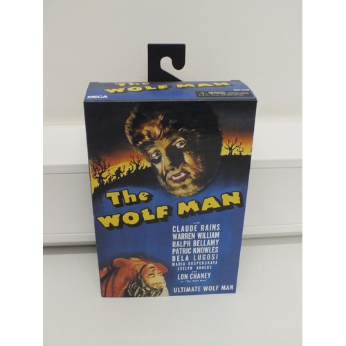 30 - NECA UNIVERSAL MONSTERS - THE WOLF MAN - BOXED AS NEW