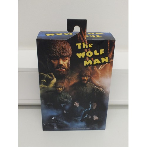 30 - NECA UNIVERSAL MONSTERS - THE WOLF MAN - BOXED AS NEW