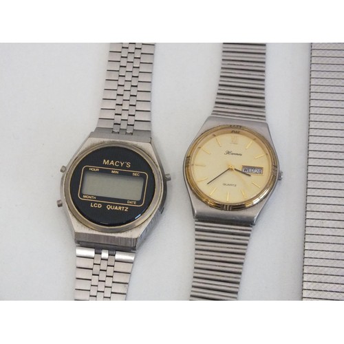 189 - 5 x MENS WATCHES INCLUDES SEIKO, HERMES etc