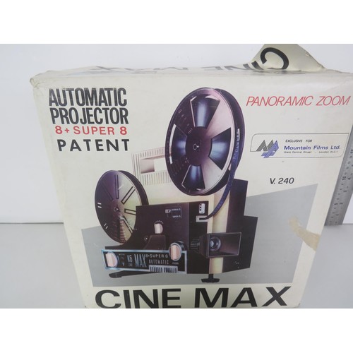 176 - BOXED AUTOMATIC CINEMAX PROJECTOR