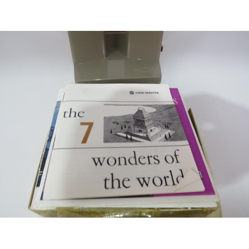 286 - 1950'S BOX OF 25 HARRISON MARKS GLAMOUR SLIDES FULL COLOUR AND VIEWMASTER WITH REELS