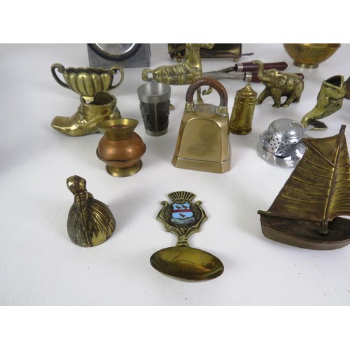 354 - BRITISH RAILWAYS LAMP TORCH AND BRASS ORNAMENTS