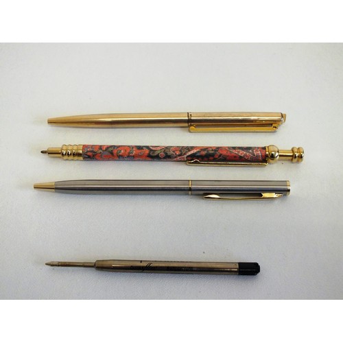 373 - 3 x PENS INCLUDES ELYSEE W.GERMANY ROLLED GOLD