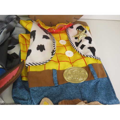 194 - BAG FULL OF CHILDRENS DRESS UP OUTFITS- VARIOUS SIZES