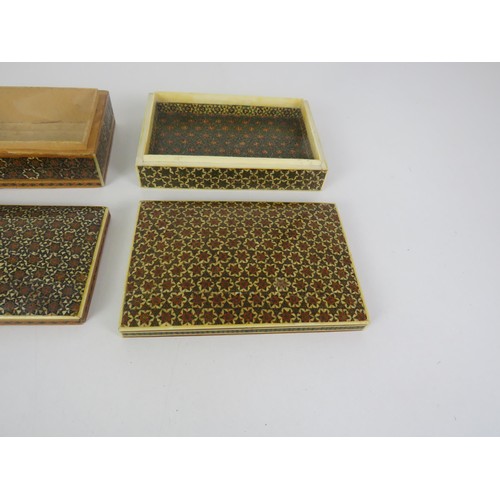 265 - 2 x PERSIAN KHATAM BOXES